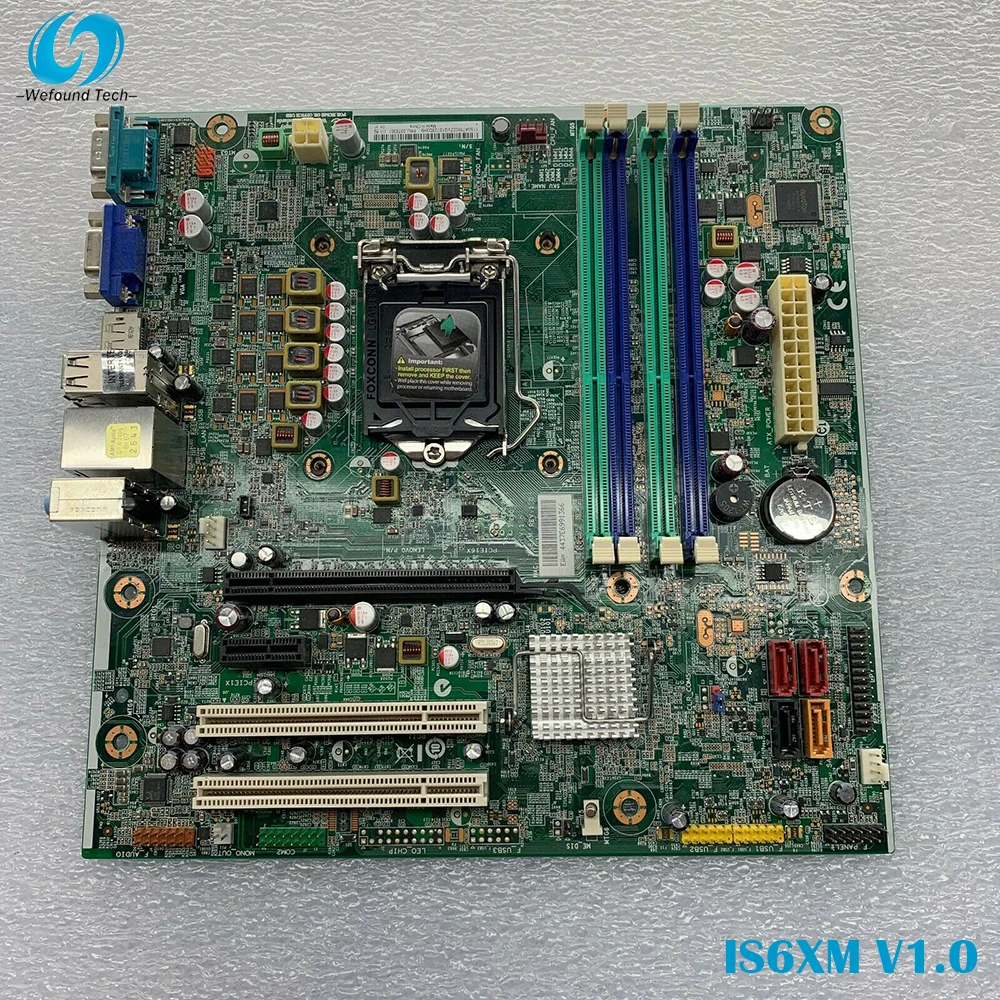 

Материнская плата 100% для Lenovo IS6XM V1.0 1155 03T8351 03T6560