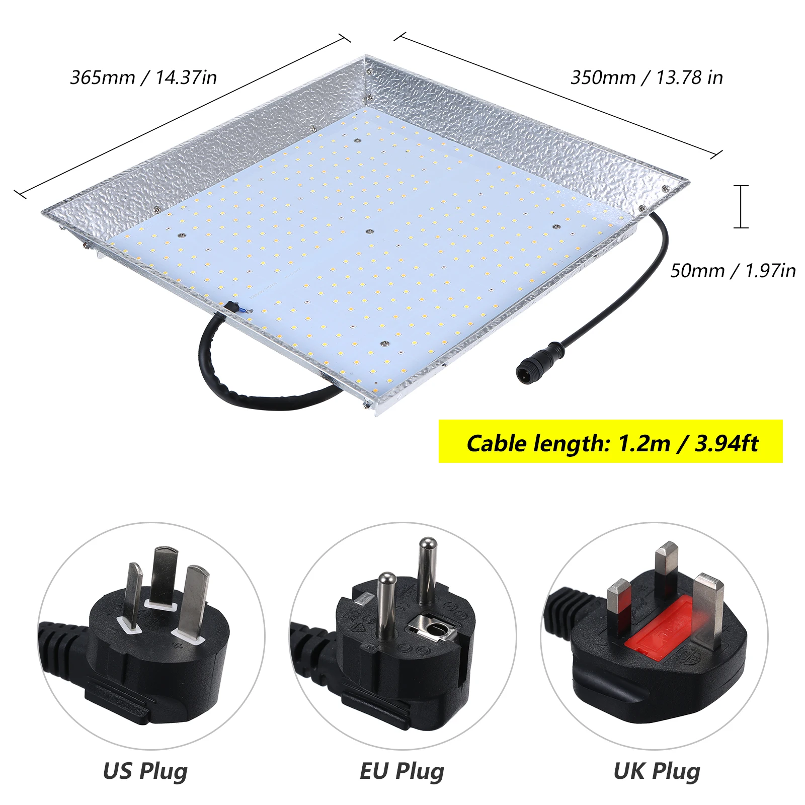 Goedkoop 1000W Leds Groeien Licht Met Hangende Kettingen Touw Volledige Spectrum Groente En Bloem Planten Groeien Lamp Voor Hydrocultuur Kas