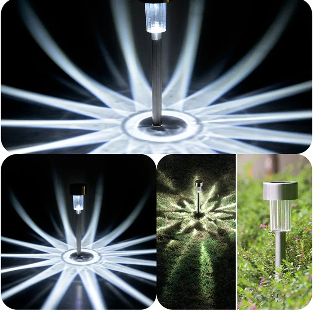 

LED Solar Garden Light Outdoor Solar Powered Lamp Lantern Waterproof Landscape Lighting For Pathway Patio Yard Lawn Decoration