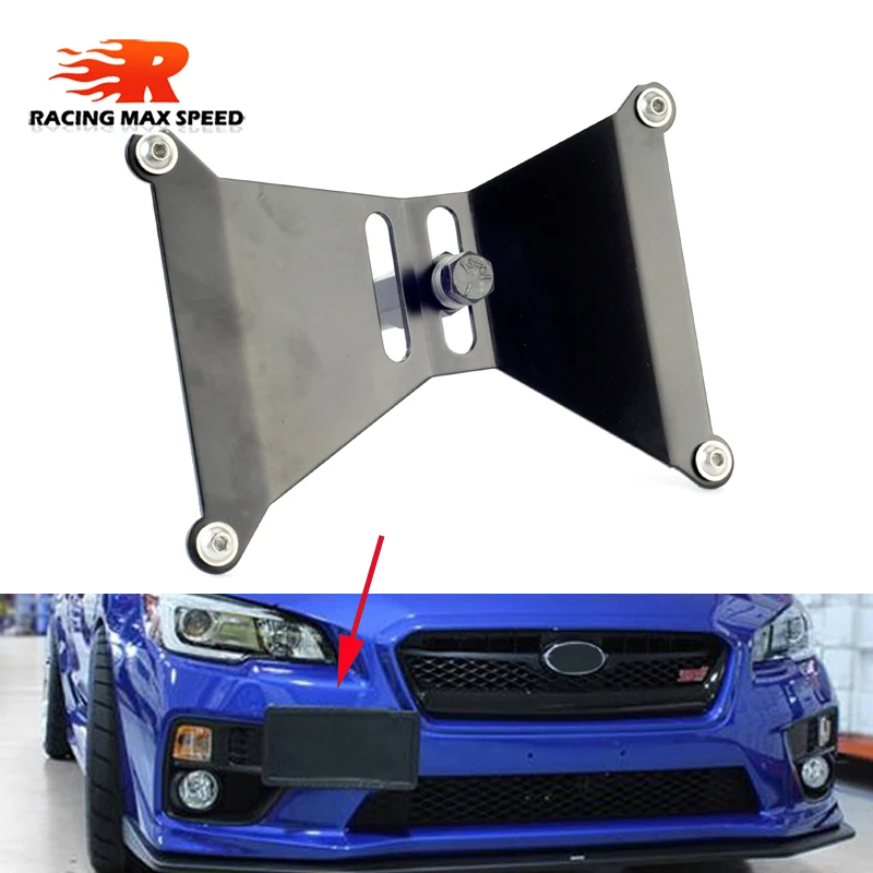 

ALUMINUM Front License Plate Holder Relocation Kit FOR 2015-16 WRX/STi