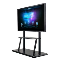 55 inch smart school products interactive tv touch screen whiteboard multimedia equipments board