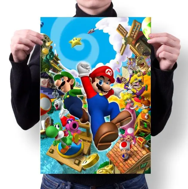 Плакат Марио/ Mario №9 А1 | Дом и сад