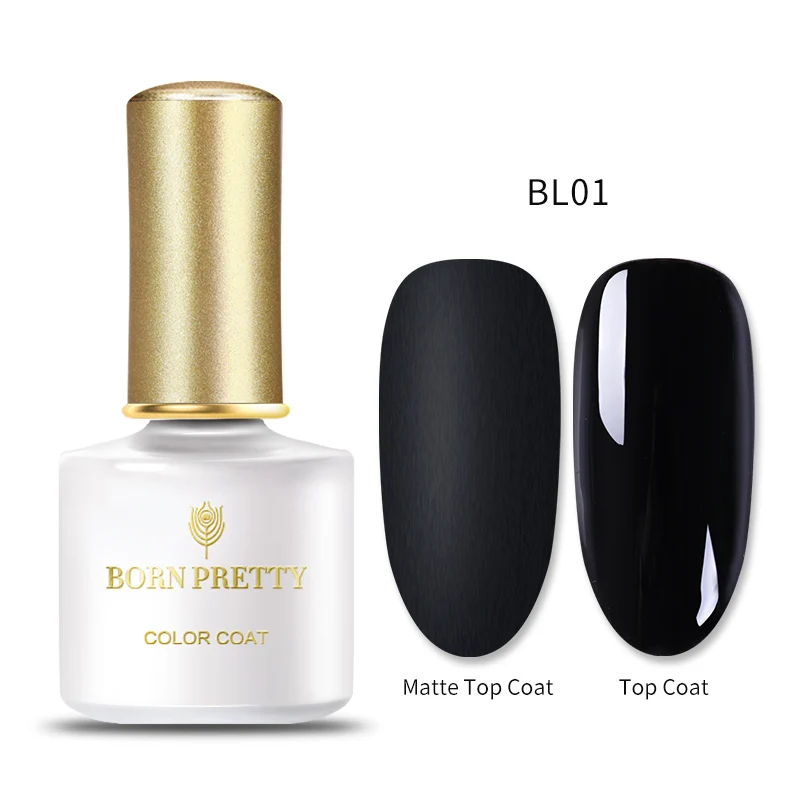 BP-BL01 BORN PRETTY, 60 цветов, Матовый УФ-гель для ногтей, 6 мл, чистый цвет для ногтей, матовое верхнее покрытие, впитывается, Гель-лак для ногтей, маникюрный лак - Цвет: BP-BL01