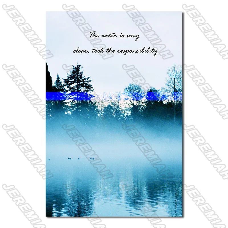 

Landscape Painting Waterproof Ink 3Pcs Frameless Canvas Painting Nordic Poster Printing Art Picture Modern Living Room Decorat