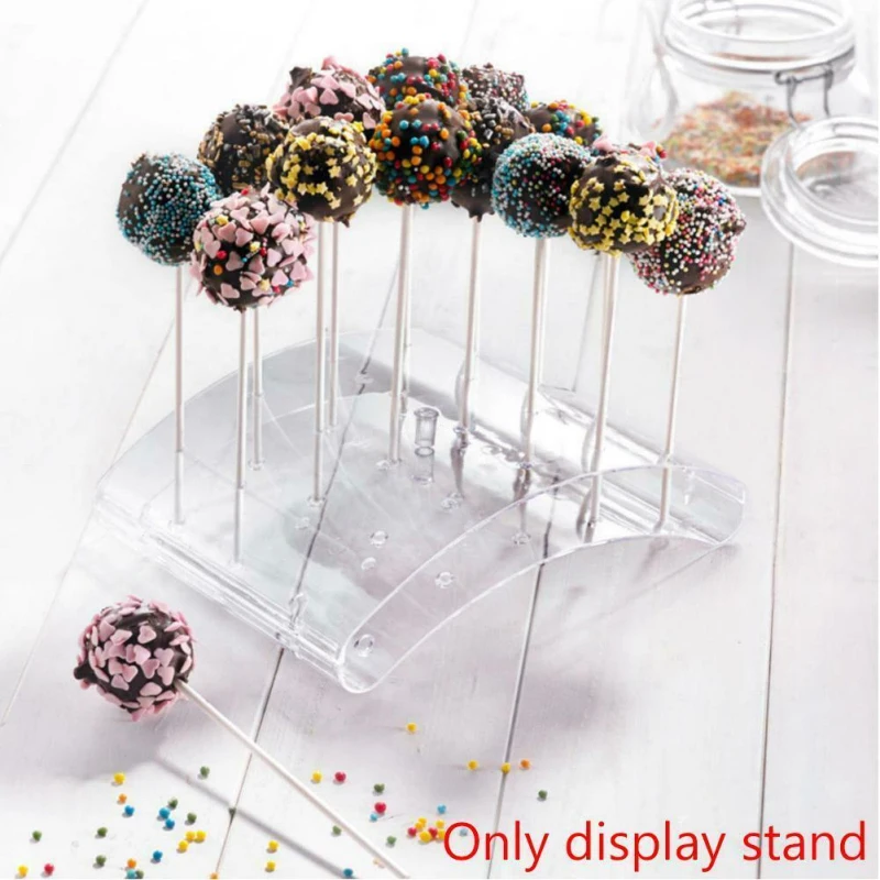 

20 Holes DIY Cake Pop Lollipop Stands/Display/Bases/Shelf Cake Candy Display Stand Holder Lollipop Support For Kids Kitchen Tool