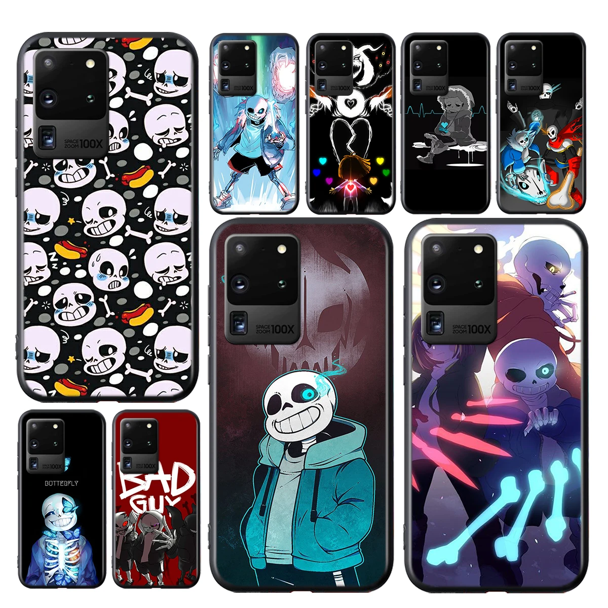 

Undertale Sans Anime For Samsung Galaxy A01 A11 A22 A21S A31 A41 A42 A51 A71 A32 A52 A72 A02S A03S Soft Phone Case