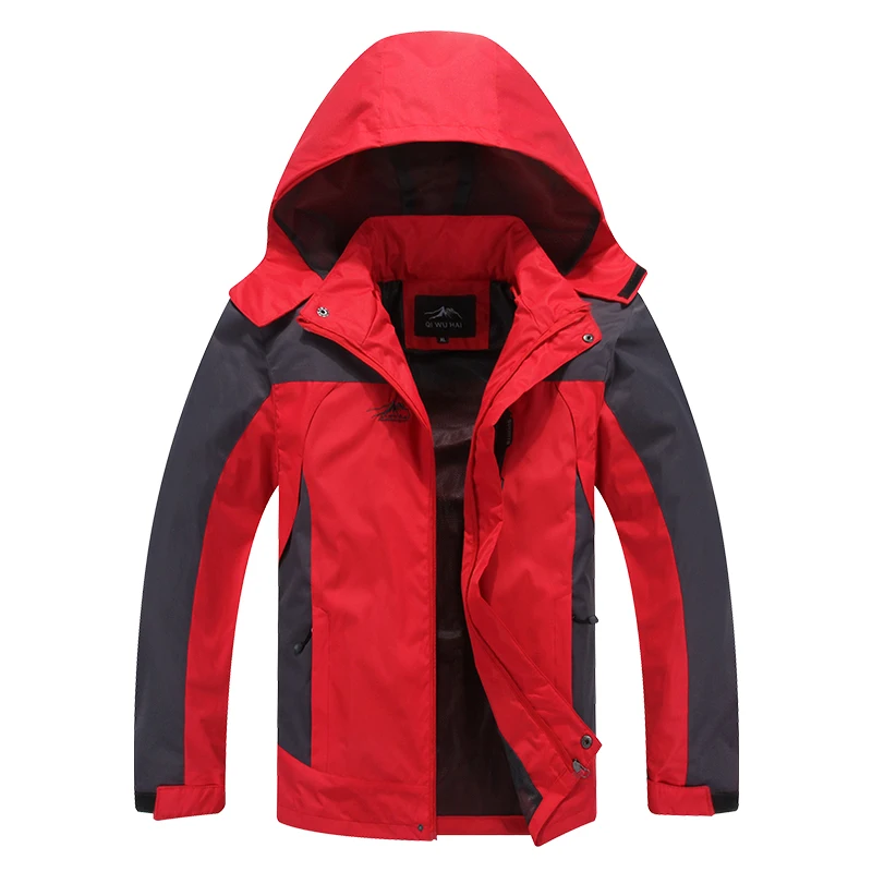 Мужская ветровка водонепроницаемая дышащая с капюшоном на весну и осень|Мужские
