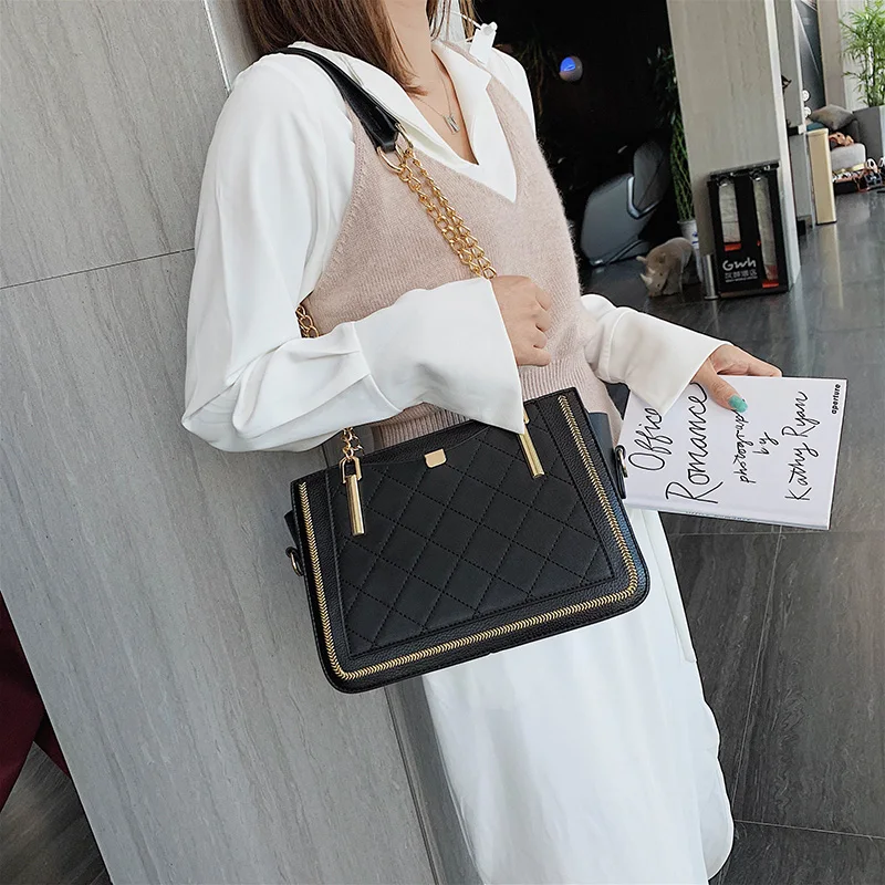 Роскошная сумка с заклепками женская дизайнерская брендовая Сумка-тоут