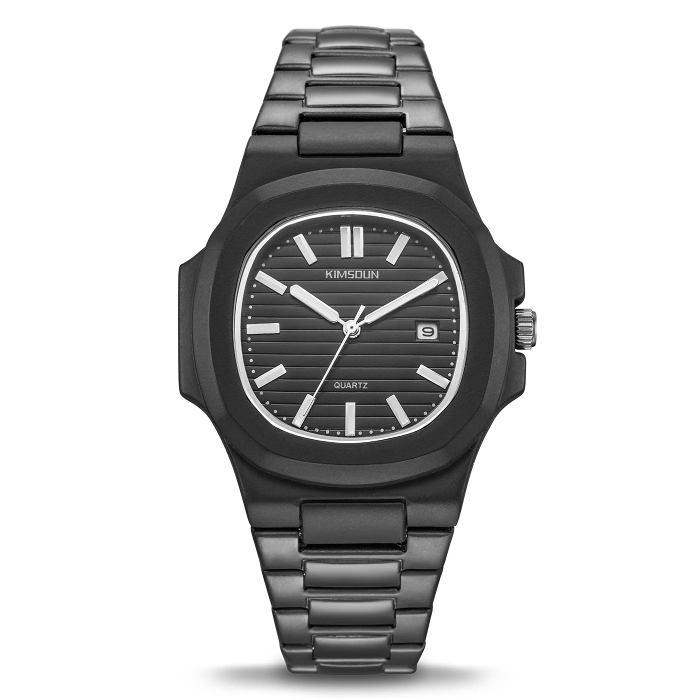 man watch 40mm Швейцарские часы мужские люксовый бренд море Nautiluses Женева календарь из нержавеющей стали Кварцевые часы с подсветкой rolexable золотой - Цвет: man watch 40mm
