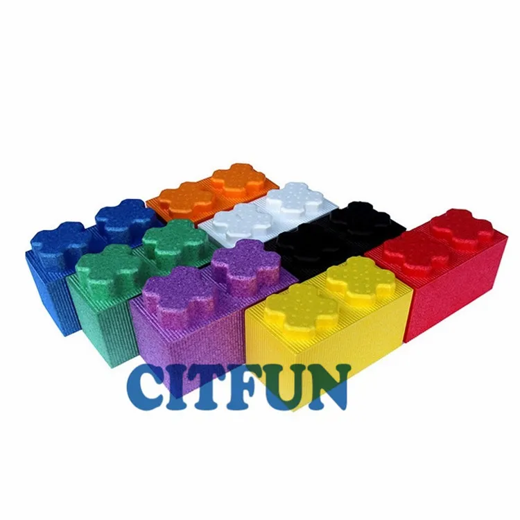 Детские развивающие игрушки EPP diy цветные строительные блоки из пенопласта |