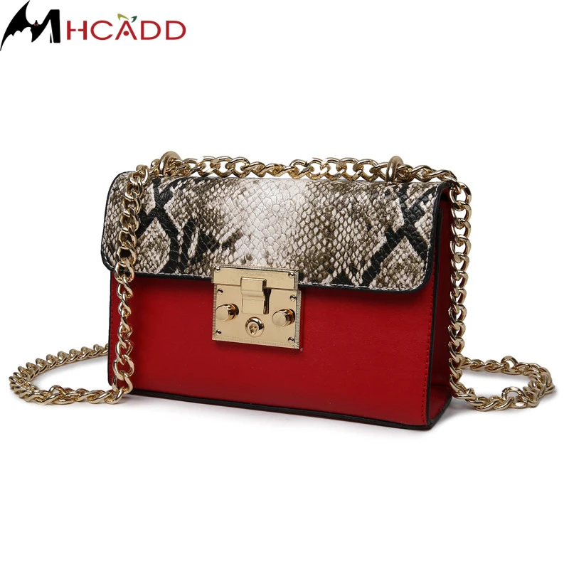 

Модные женские сумки через плечо со змеиным принтом, роскошные дизайнерские кожаные женские сумки от известного бренда, женские сумки-месс...