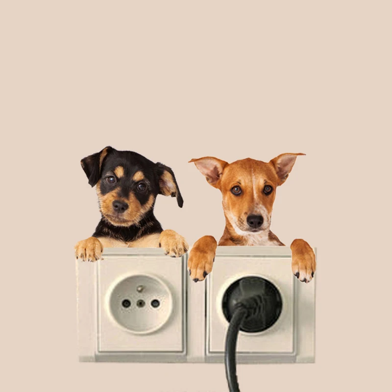 

3D Kitties Wall Sticker Waterproof Removable DIY Art Decor Vinyl Wall Refrigerators Shower Room Sticker Creative Home Decoration