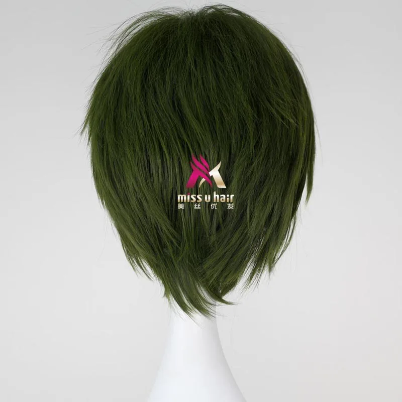 Японский аниме kurokos корзина зеленый парик kuroko no basuke Midorima Shintaro прямой комикс