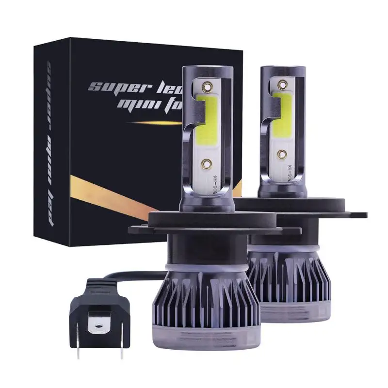 Hlxg H4 LED H7 H11 H8 HB4 H1 H3 9005 HB3 Авто S2 Автомобильные фары 72 Вт 8000LM автомобильные