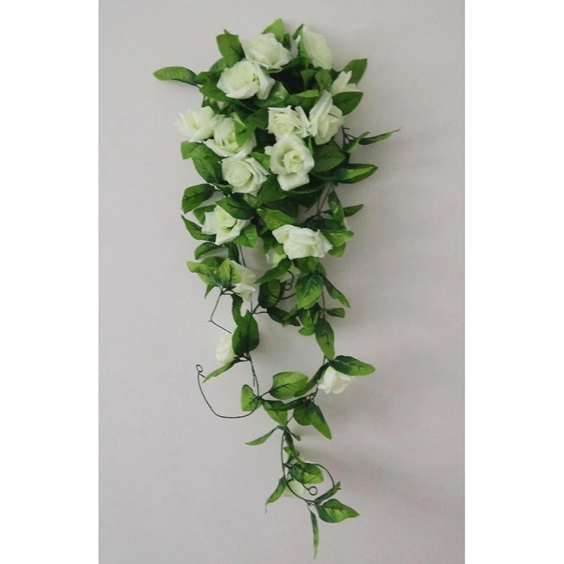 1 шт. стебли розы искусственные цветы для стены Свадебные украшения 240 см