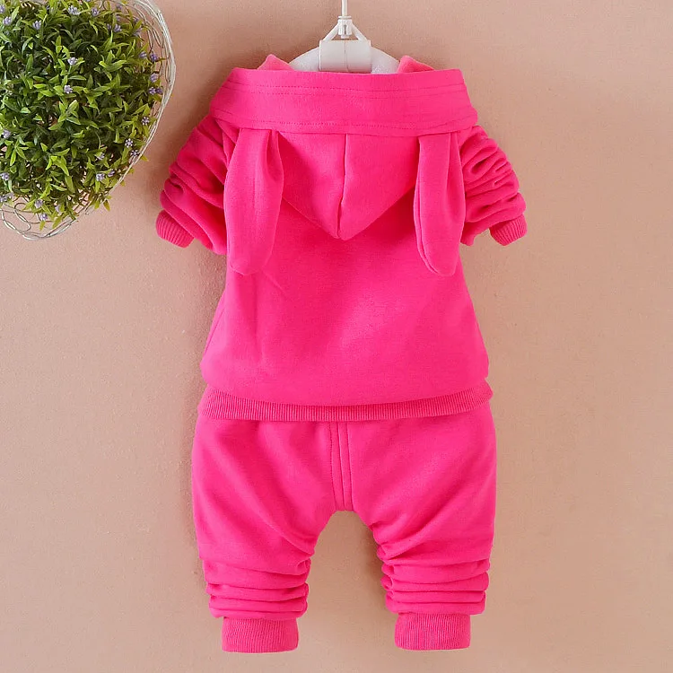 2019 Hot Sale Winter Girl Baby Clothing 2pcs Cotton Thicken Cartoon Infant T-shirt Pants Boys Christmas Costume Sets | Детская одежда и