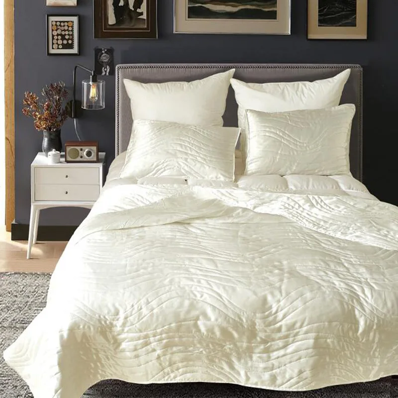 3 шт США Королева Король Покрывало покрывало полиэстер с наволочками (без