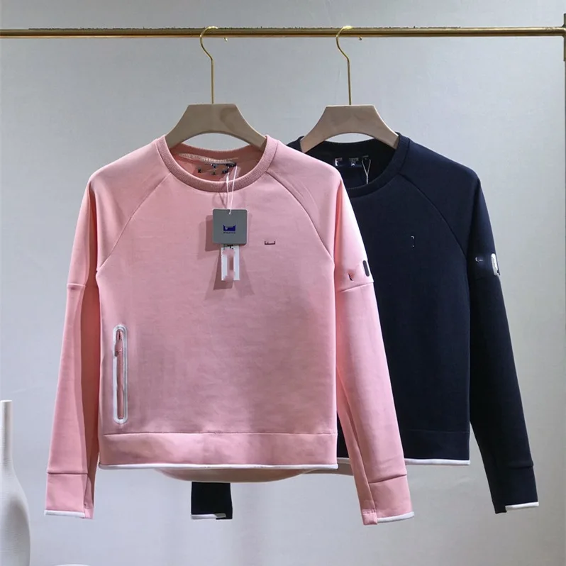 

GGX 2021 autumn Feijia sweater women's round neck Korean leisure sports sweater