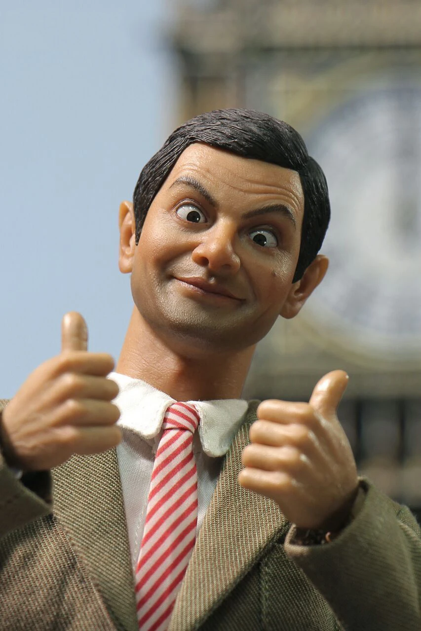 Коллекция 1/6 полный набор мужской экшн фигурки Rowan Atkinson Мистер Бин Коллекционная