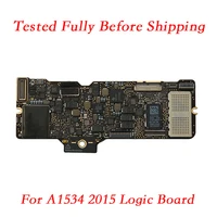 tested macbook retina 12 a1534 motherboard 2015 12 inch core m 5y31 m 5y51 m 5y71 8g 256g 500g logic board 820 00045 emc 2746