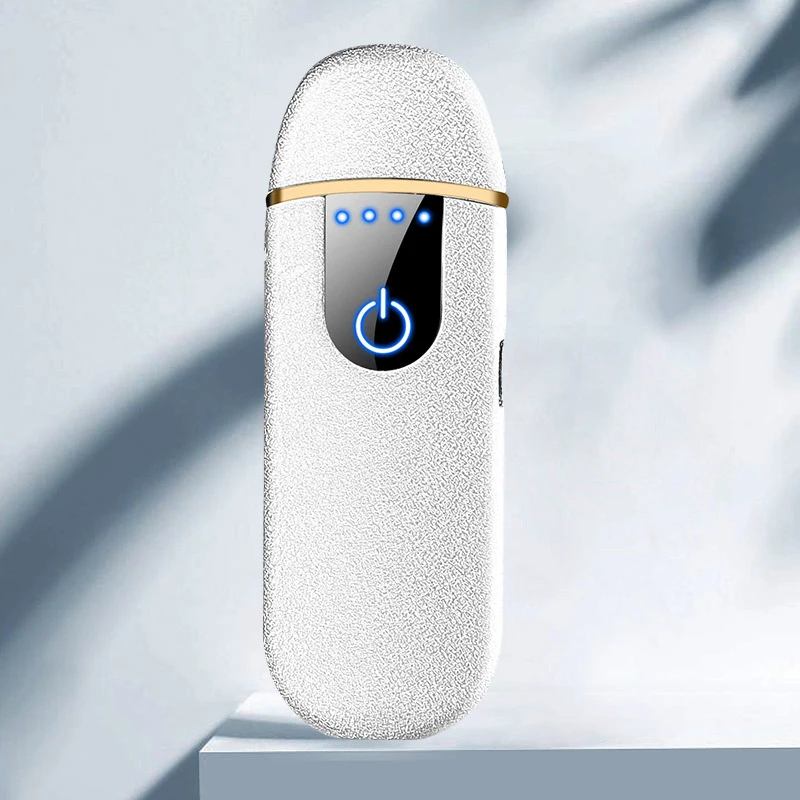 USB перезаряжаемая ветрозащитная Новая сенсорная прикуриватель с сенсорным