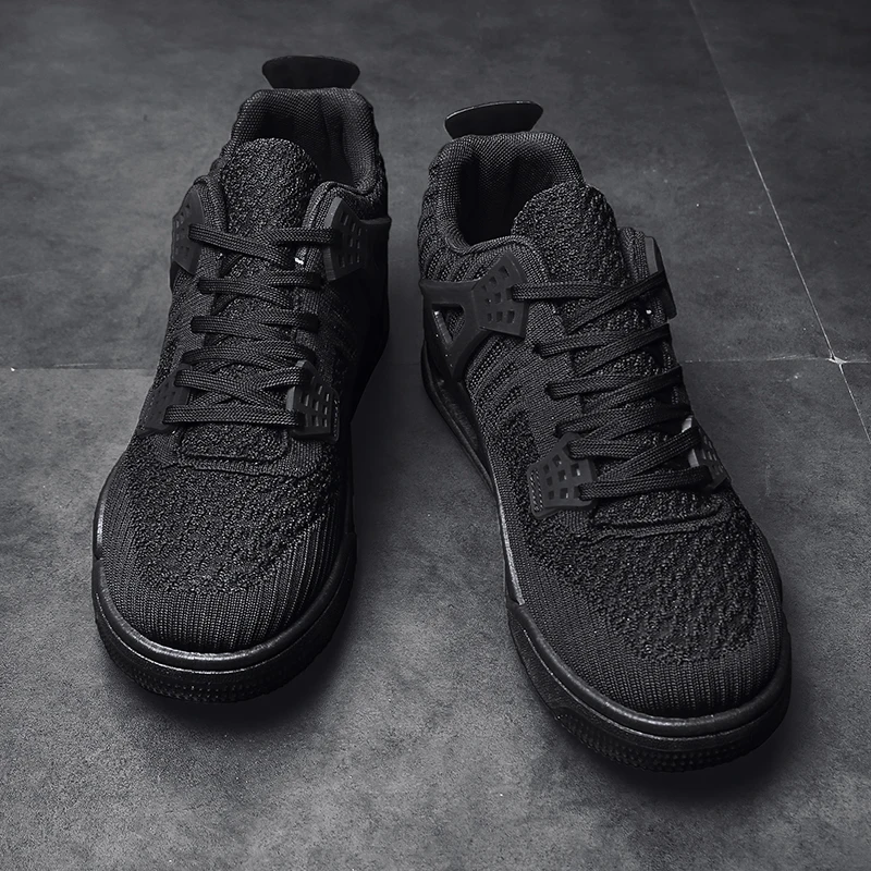 RUIFF мужские баскетбольные кроссовки однотонная Баскетбольная обувь