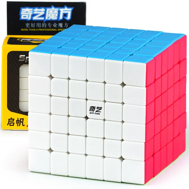 Qiyi Qifan S 6x6 Magic Neo Cube Puzzle Toy NEW 6x6x6 Professional Speed Cubes Educational Toys Champion Competition Cubo | Игрушки и