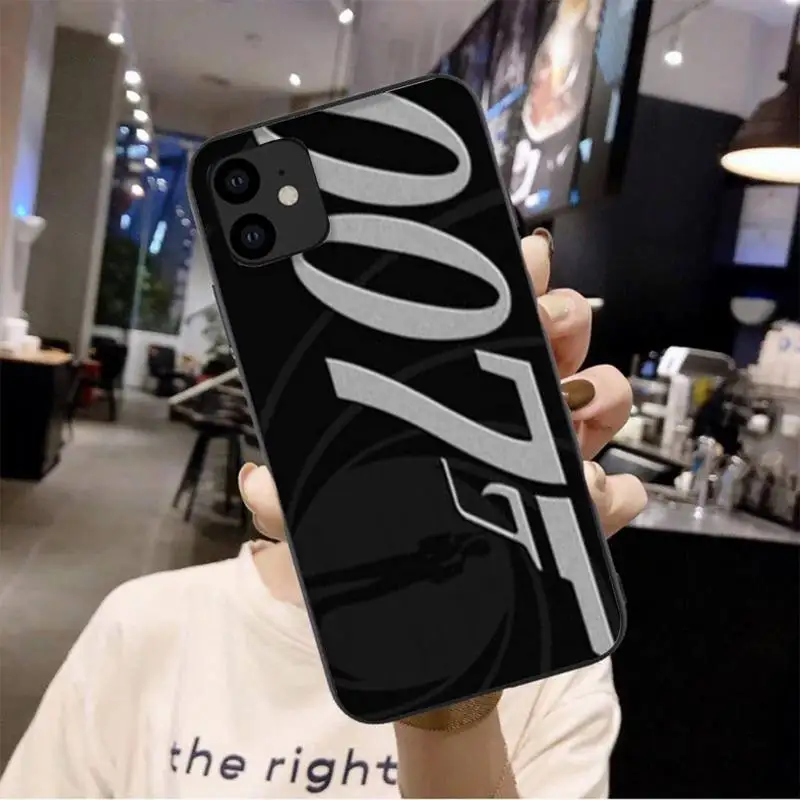 

0 James Bond 007 Soft Cover Phone Case For Iphone 6 6s 7 8 Plus XR X XS 11 12 Pro Mini Max