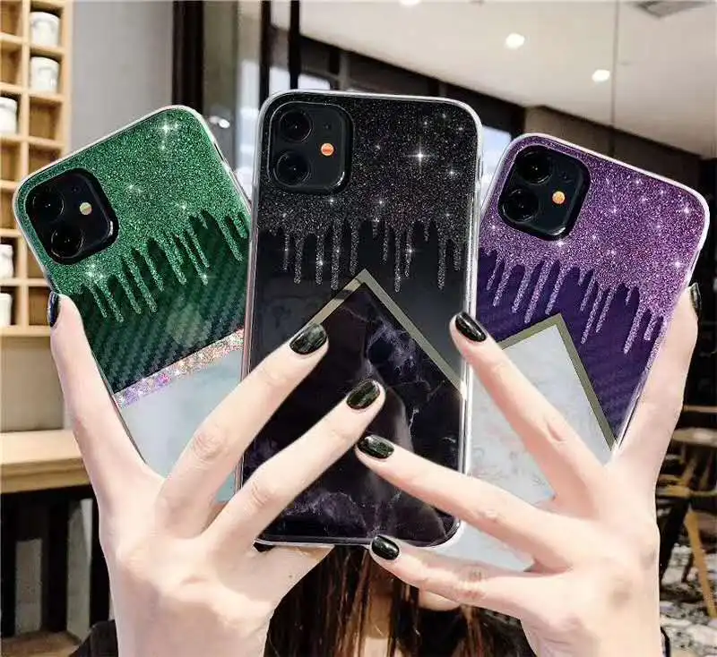 &quotBronzing все включено защитный чехол блеск IMD покрытие подходит для Iphone 11 Pro