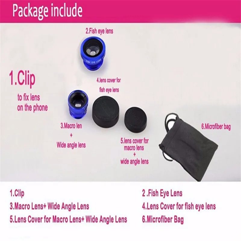 

Tongdaytech Mobile Phone Lens 0.45x Super Wide Angle 12.5x Super Macro HD Camera Lens For iPhone 8 7 6 XS Huawei Xiaomi Samsung
