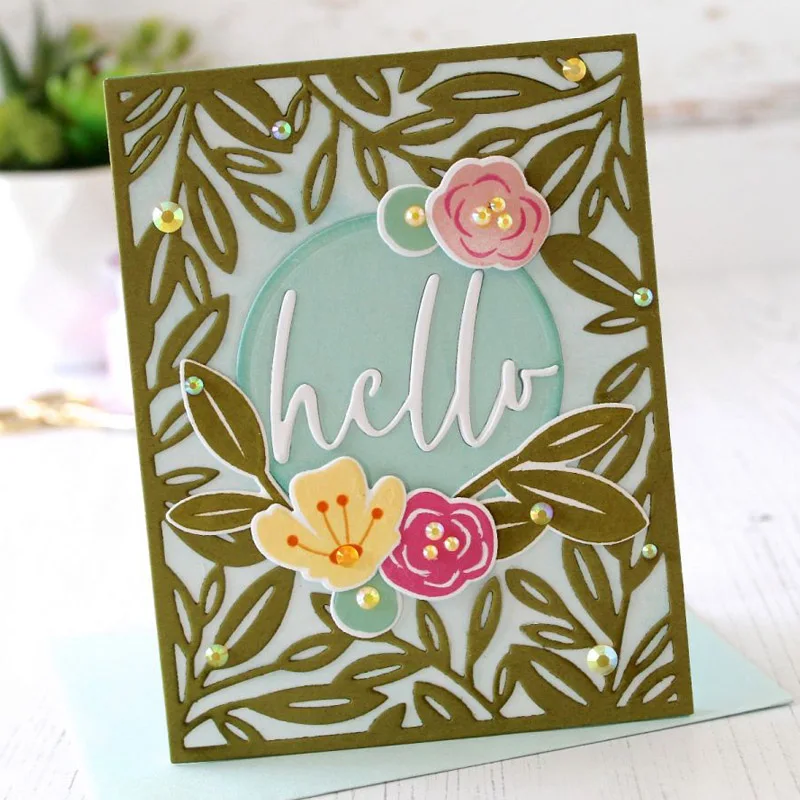 Набор штампов и для скрапбукинга открыток сделай сам Новинка 2022 | Дом сад