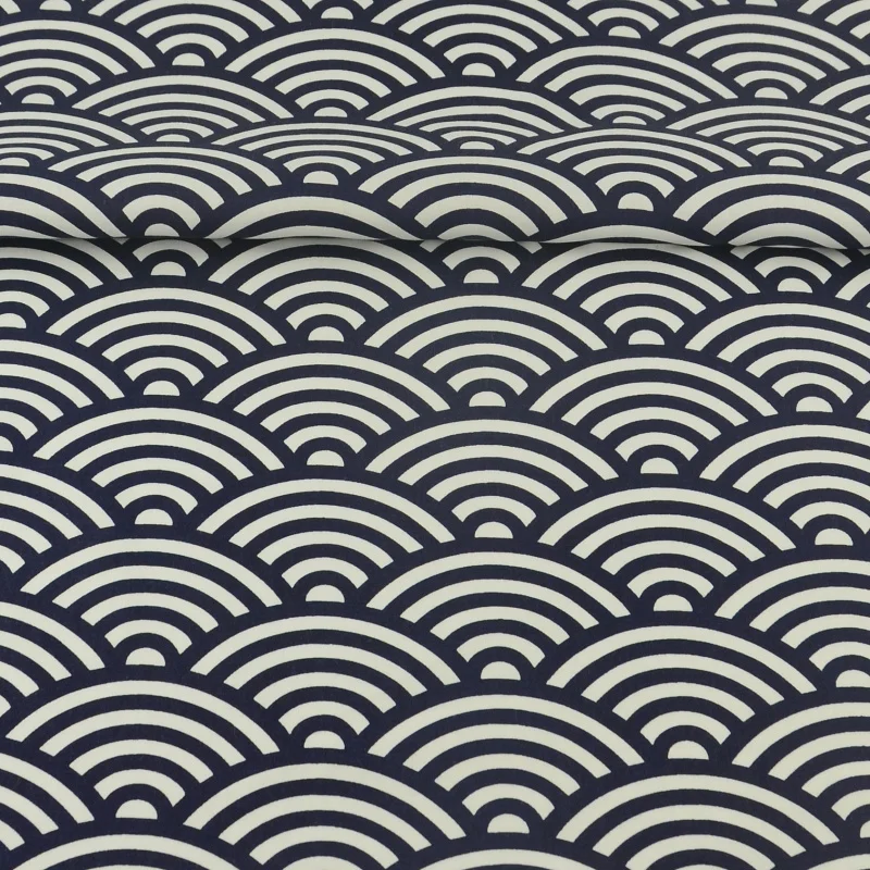 Твиловая хлопчатобумажная ткань темно-синего цвета домашний текстиль на