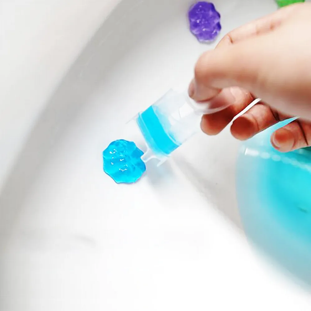 Ароматизатор из натурального цветочного геля чистящее средство для ванной