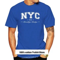 nyc brooklyn bridge 1986 camiseta con estampado gr%c3%a1fico para hombre color negro blanco rojo nueva york