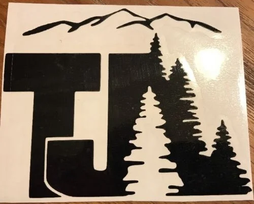 

For TJ Jeep Wrangler Decal Sticker