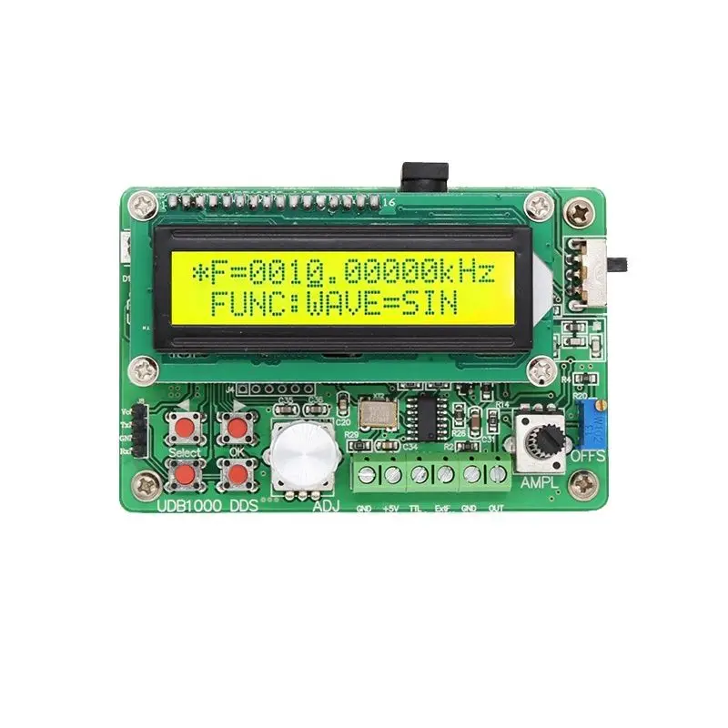 Новый одноканальный генератор сигналов UDB1002S 2 МГц DDS счетчик синусоидальный