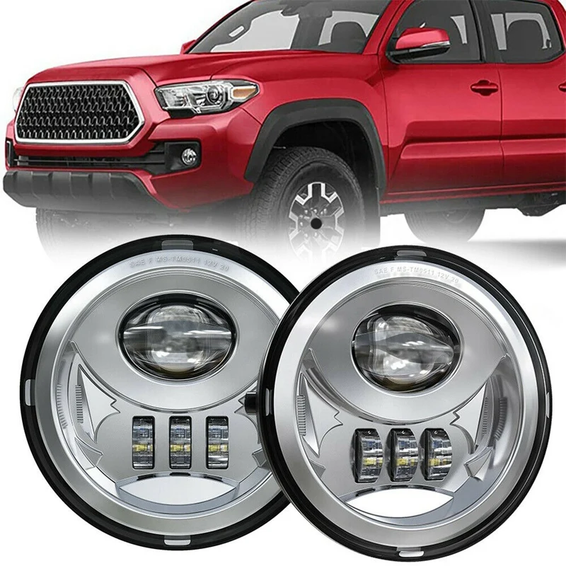 

2X Front Bumper LED DRL Fog Lights Driving Lamp for Toyota Tacoma 05-11/ Solara 04-06/ Sequoia 08-15/ - 07-13