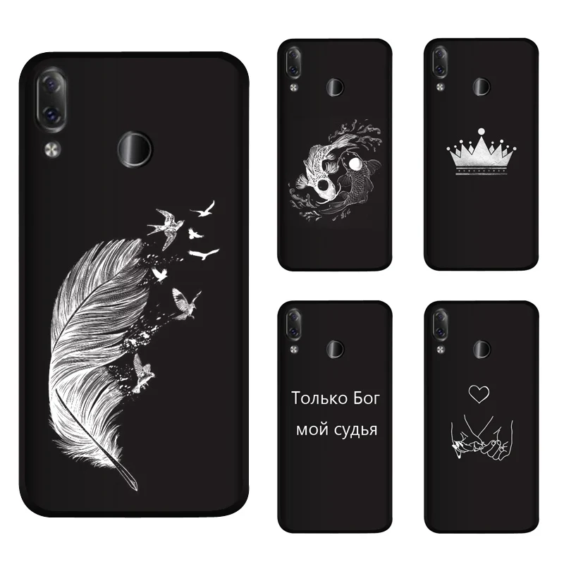 Мягкий силиконовый чехол из ТПУ 6 39 дюйма для lenovo Z5 Pro Матовые чехлы с рисунком Z 5