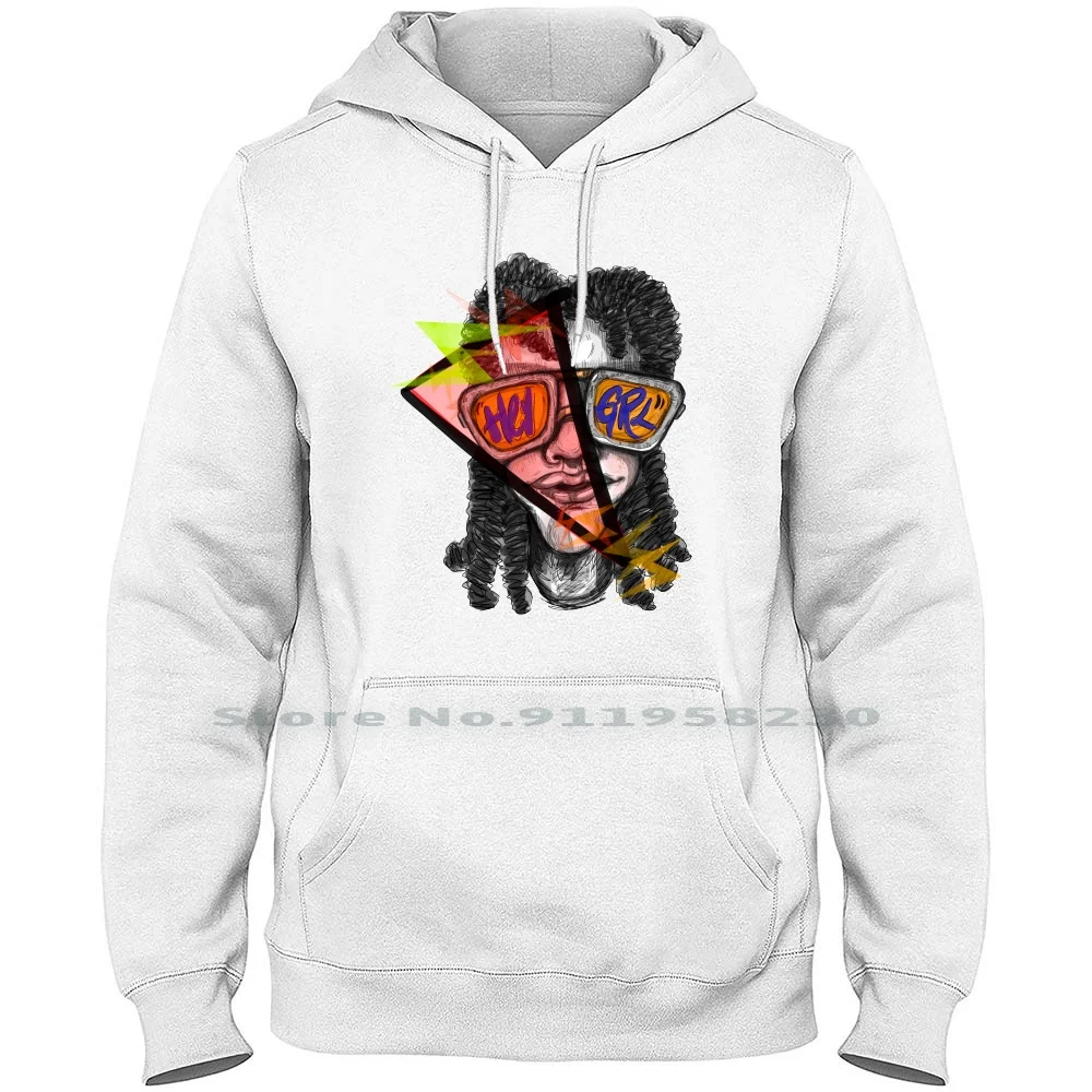 

Girl Power Men Women Hoodie Pullover Sweater 6XL Big Size Cotton Girl Power Strong Energy Comics Power Oman We Ny Cs Funny