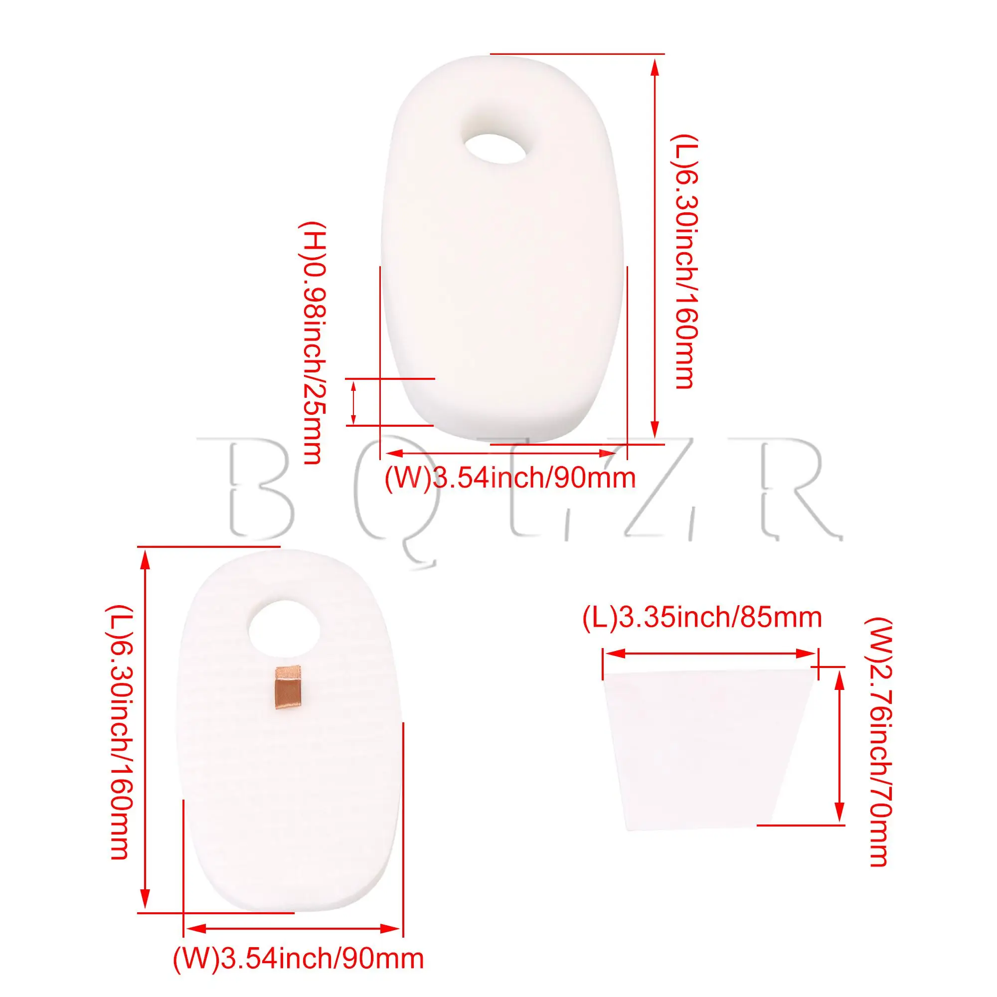 

BQLZR Vacuum Filter Kit Replacement for Shark Rocket 1084FTV320 UV422 HV330