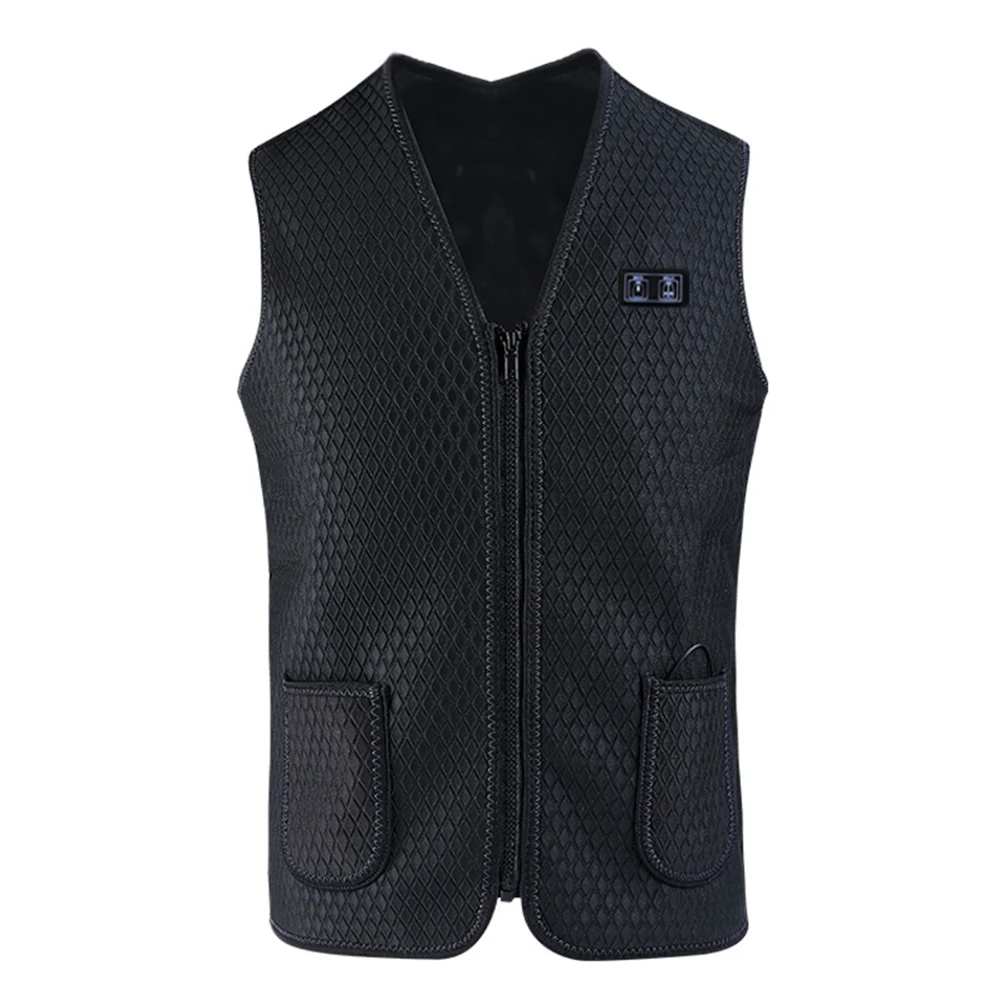 

Heating Vest Warmer 3 Speeds Adjustable Temperature USB Powered Rechargeable Thermal Waistcoat Warm Fever Vest Heated Vests