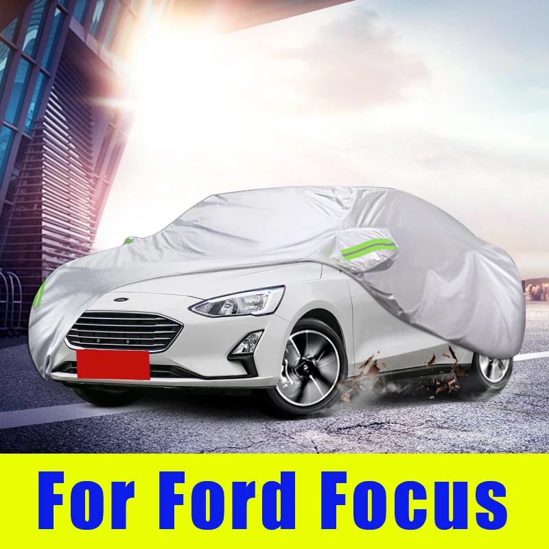 For Ford Focus 2012-2021 Sedan Hatchback Waterproof full car covers Outdoor Sunshade Dustproof Snow car styling Accessories