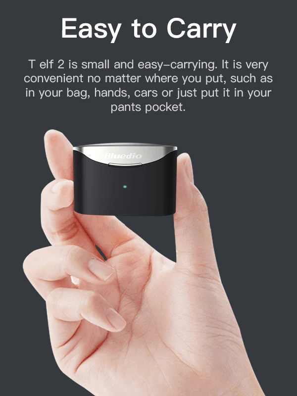 Bluetooth наушники TWS беспроводные наушники Bluedio T-elf 2 Водонепроницаемая Спортивная гарнитура беспроводные наушники в ухо с зарядным устройством