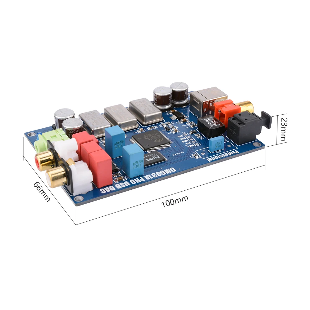AIYIMA CM6631A цифровой интерфейс 32/24Bit 192K звуковая карта ЦАП USB к I2S/SPDIF коаксиальный Выход ES9023 независимое декодирование
