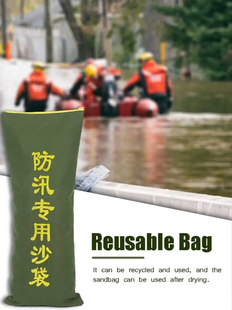 

Водонепроницаемые холщовые мешки для песка, 30 Х70 см