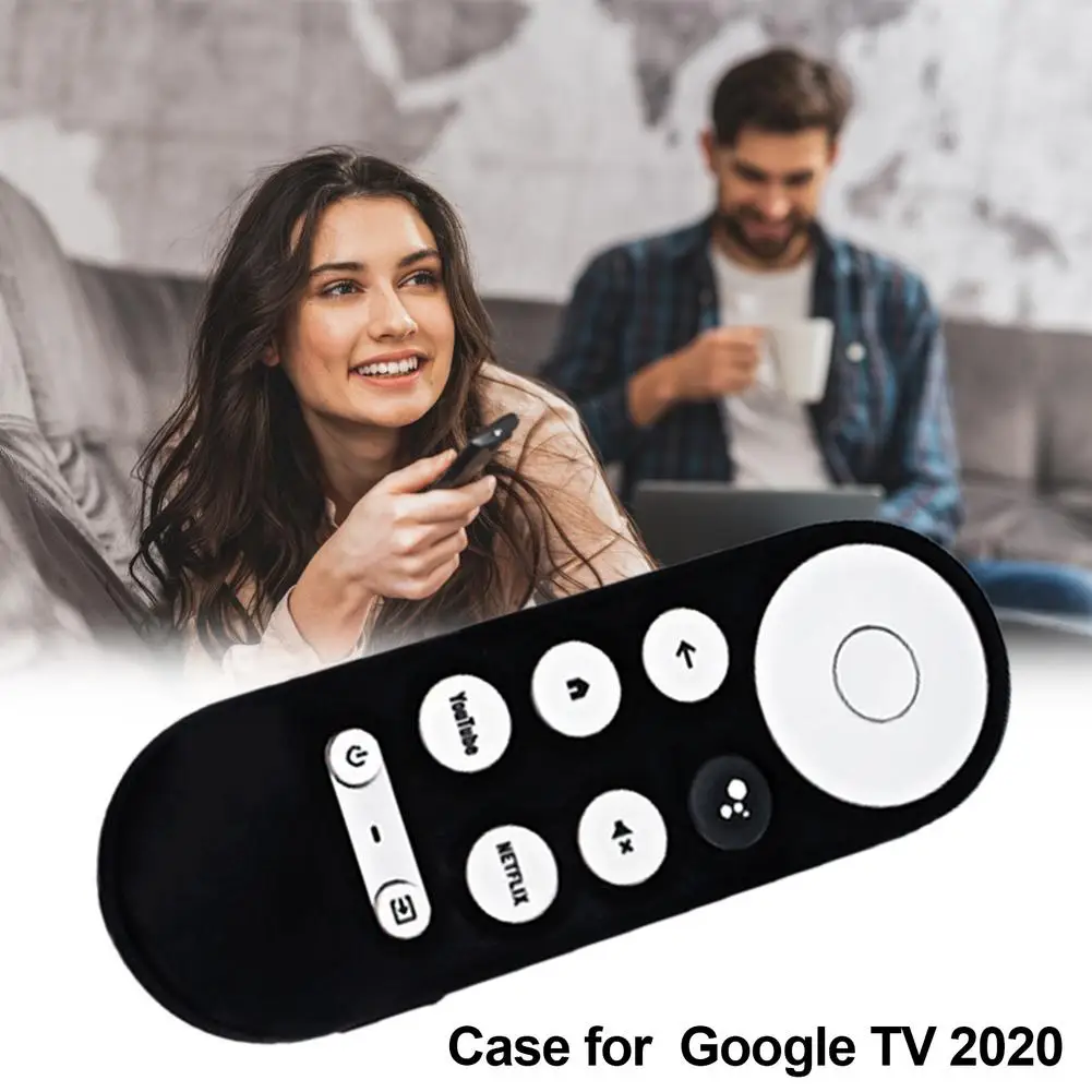 Новинка силиконовый чехол для Chromecast Google TV 2020 ударопрочный защитный с голосовым