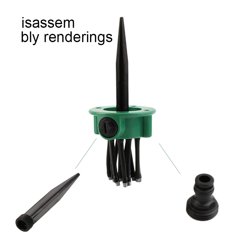 Автоматический разбрызгиватель для сада гибкая насадка полива газона 360