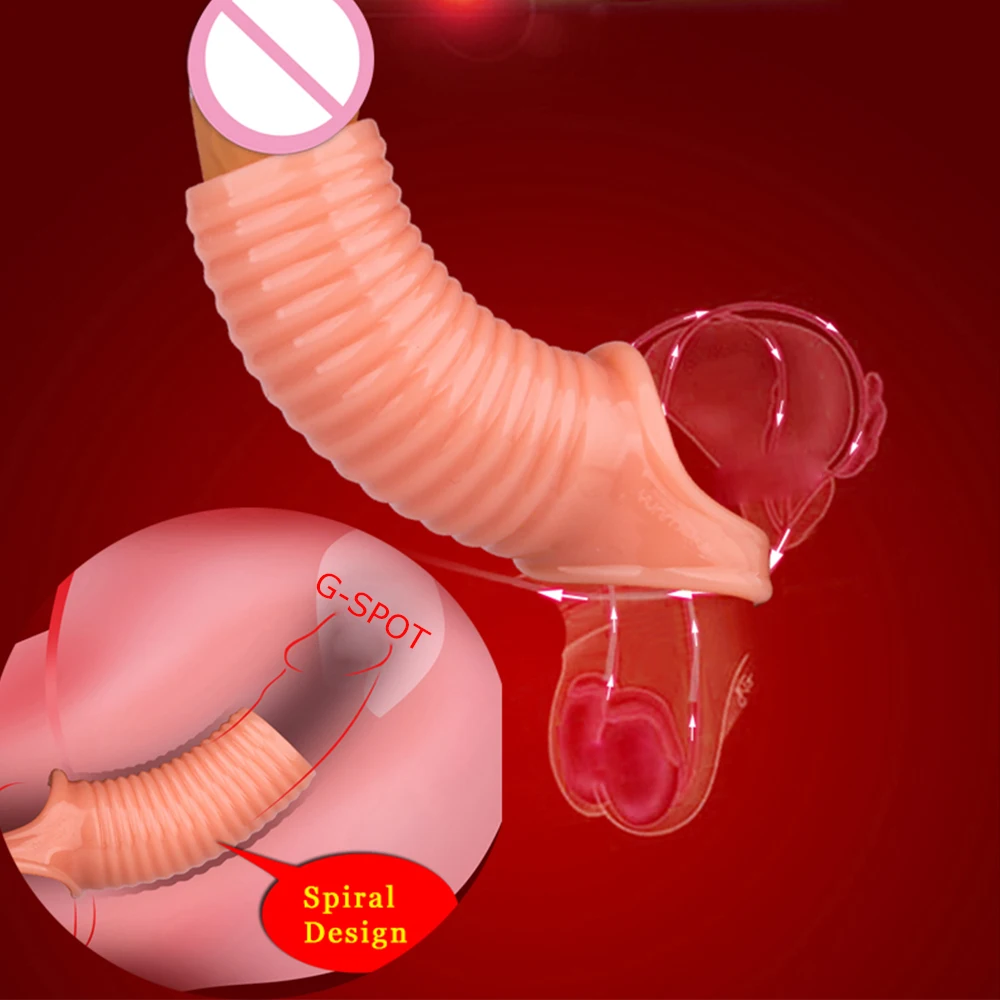 Мужской большой член целомудрия кольцо эрекция рукав секс задержка эякуляции