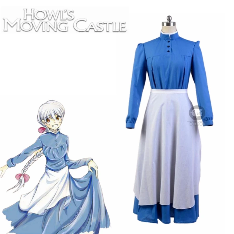 

Howl's Moving Castle Howl Sophie Hatter Dress For Party Cosplay Costume Custom-made
