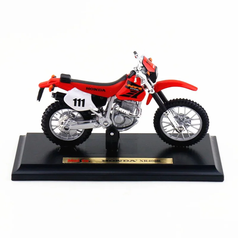Maisto 1/18 1:18 весы Honda XR400R мотоциклы литье под давлением дисплей модели подарок на